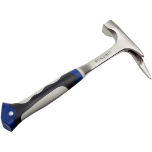 Młotek ciesielski LUX, stalowy, 770g, z ergonomicznym, dwukomponentowym uchwytem dla komfortu pracy.