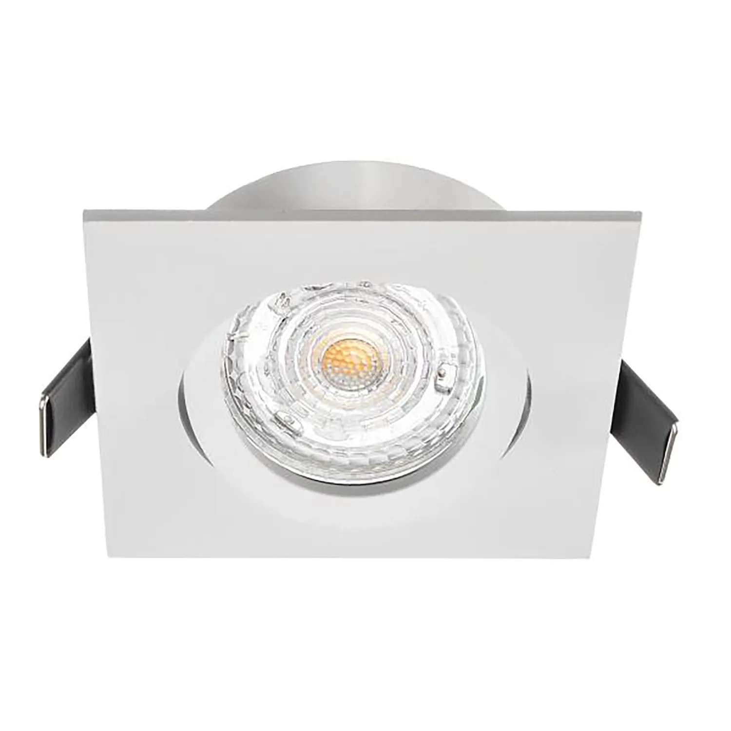 Eko-Light Oczko sufitowe kwadratowe ruchome białe