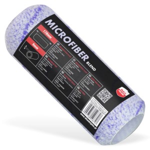Wałek malarski t.b.t., mikrofibra, do równomiernego nakładania farby.