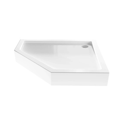 Signika Brodzik pięciokątny Pentaxo prawa 100 akryl biały