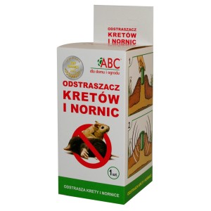 t.b.t. do odstraszania kretów i nornic, opakowanie.