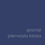 Próbka koloru farby do ścian t.b.t. w kolorze granatowym. Idealna do kolorowej aranżacji ścian.