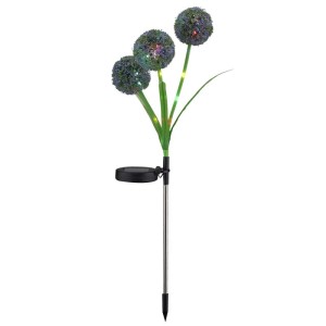 Goldlux Lampa solarna słupek LED ALLIUM COLOR RGB IP44 wys. 71 cm