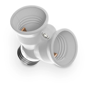 Oprawka lampy t.b.t., biała, do montażu lamp.