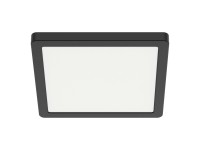 MiLAGRO Plafon LED EVORA 18W 3000-6000K 1260lm 22x22 cm czarny