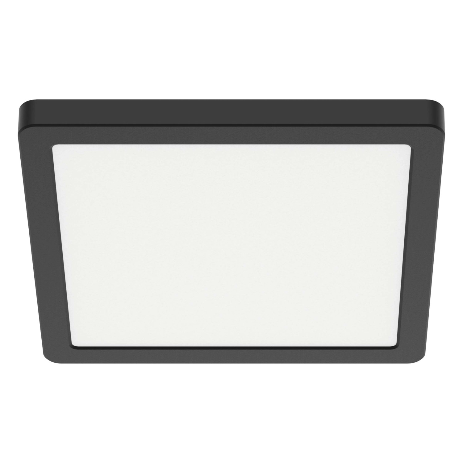 MiLAGRO Plafon LED EVORA 18W 3000-6000K 1260lm 22x22 cm czarny