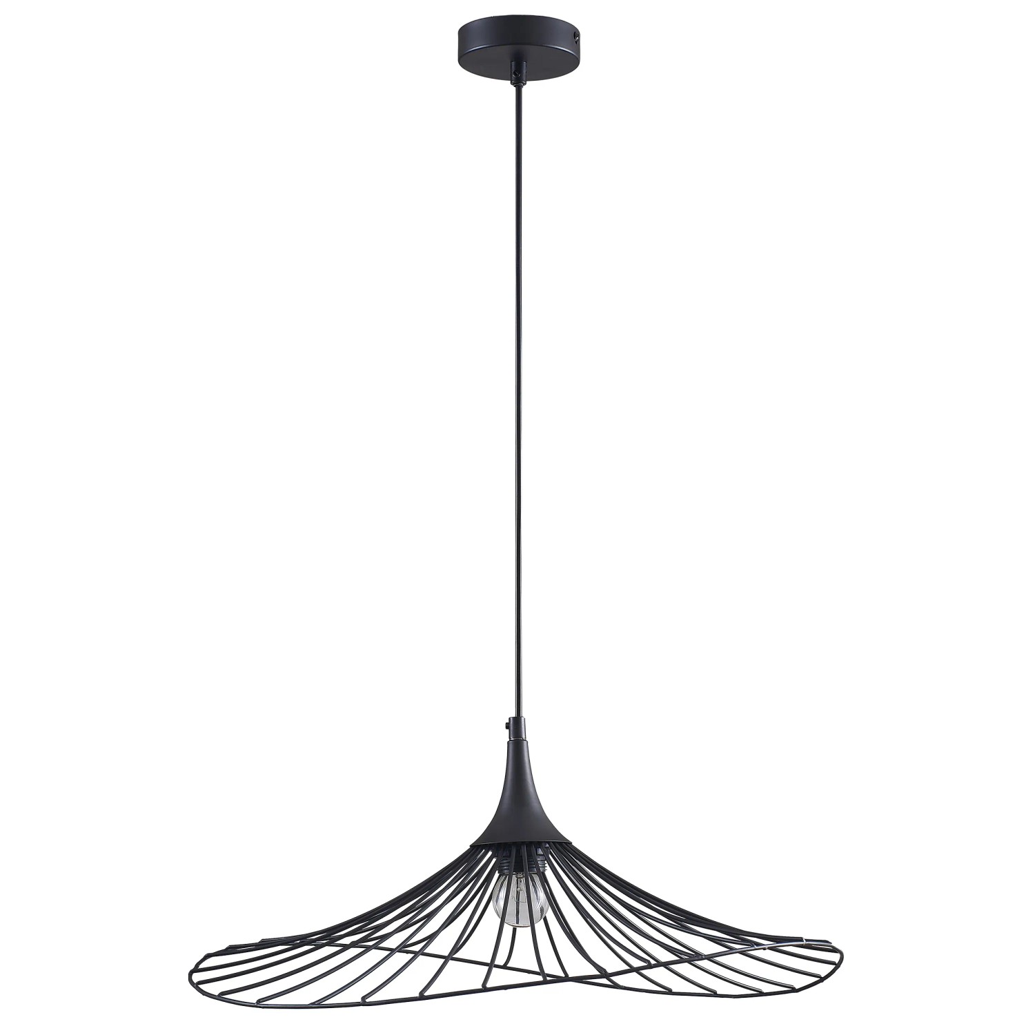 Goldlux Lampa wisząca Arielle 1x20W E27 czarna