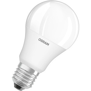 Żarówka LED Osram E27, 9,7W, kształt żarówki, ściemnialna, do nastrojowego oświetlenia.