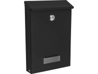 Skrzynka na listy SIENA czarny mat 18,3 x 26 cm
