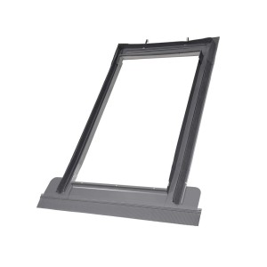 Szara rama do okna dachowego.