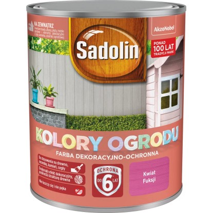 Sadolin Kolory ogrodu Kwiat fuksji 700 ml