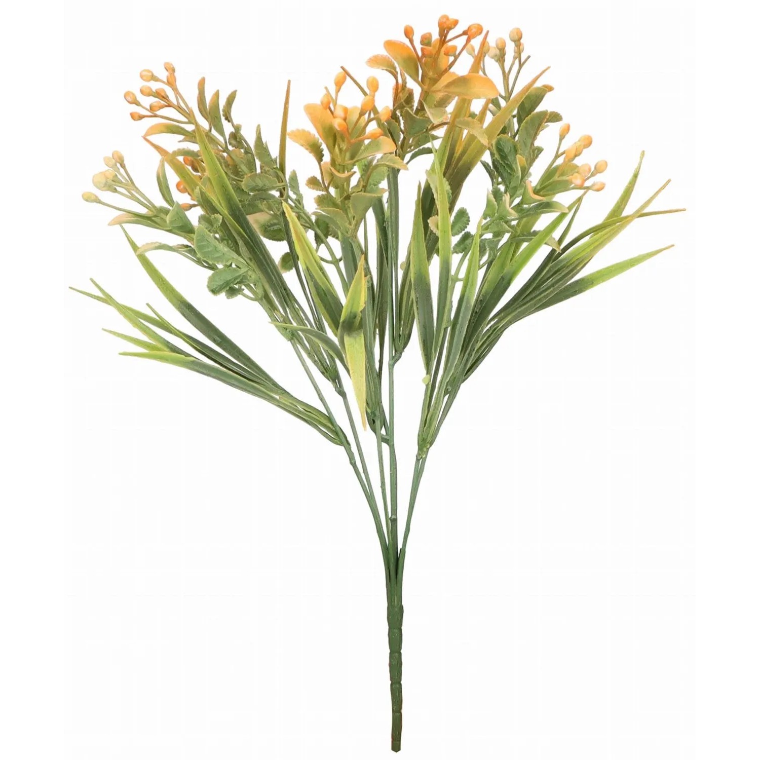 Bukiet dekoracyjny żółty - 38 cm