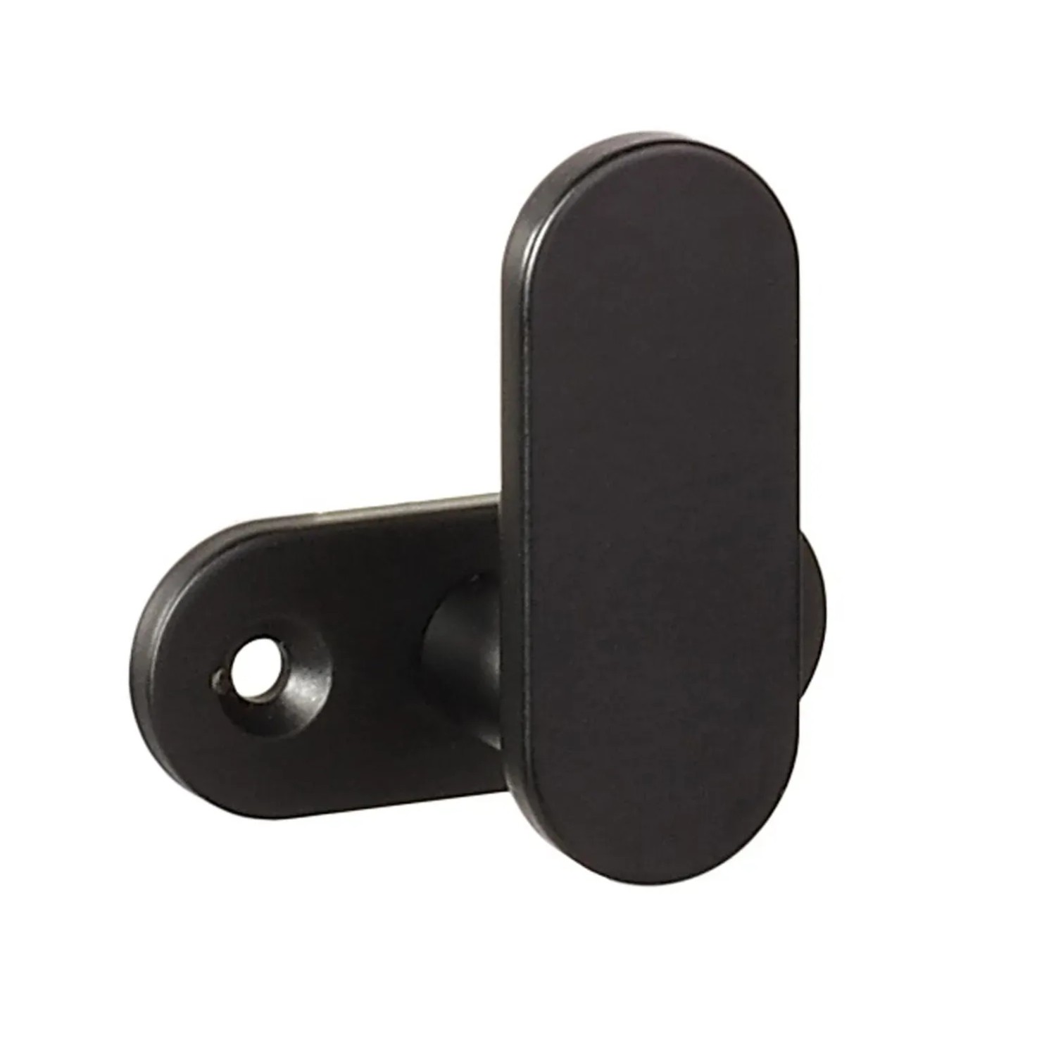 Schwinn Wieszak meblowy czarny mat rozstaw 96 x 96 mm