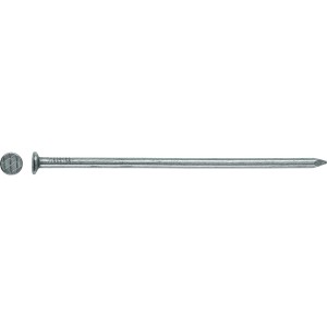 Gwoździe stalowe LUX, 4,2x120mm, surowe, 1kg, z płaskim łbem do konstrukcji drewnianych.