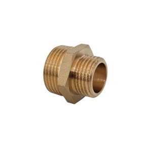 Fluvius Nypel redukcyjny mosiądz 3/8" x 1/2"