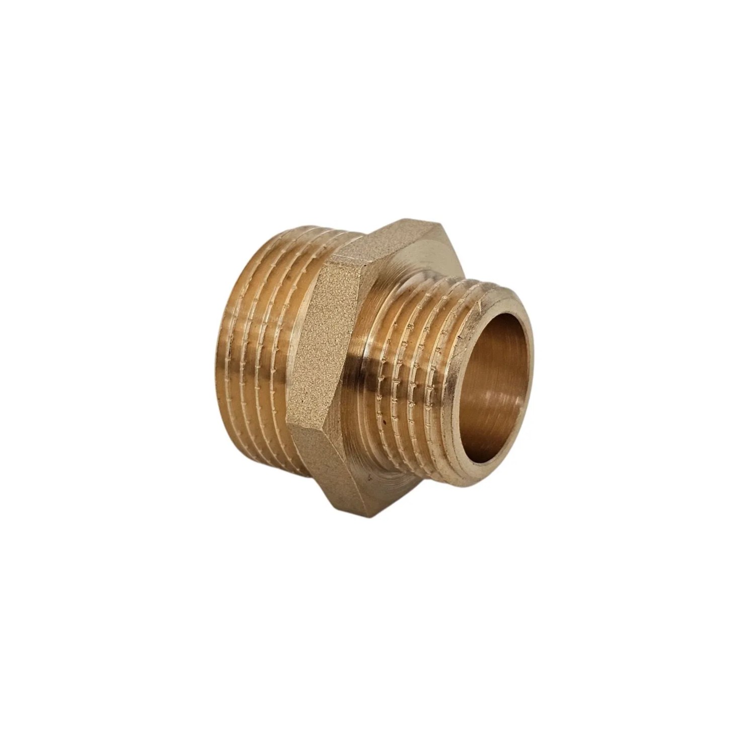Fluvius Nypel redukcyjny mosiądz 3/8" x 1/2"