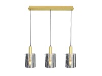 MiLAGRO Lampa wisząca ARCADIA GOLD 3xE27 15W złota