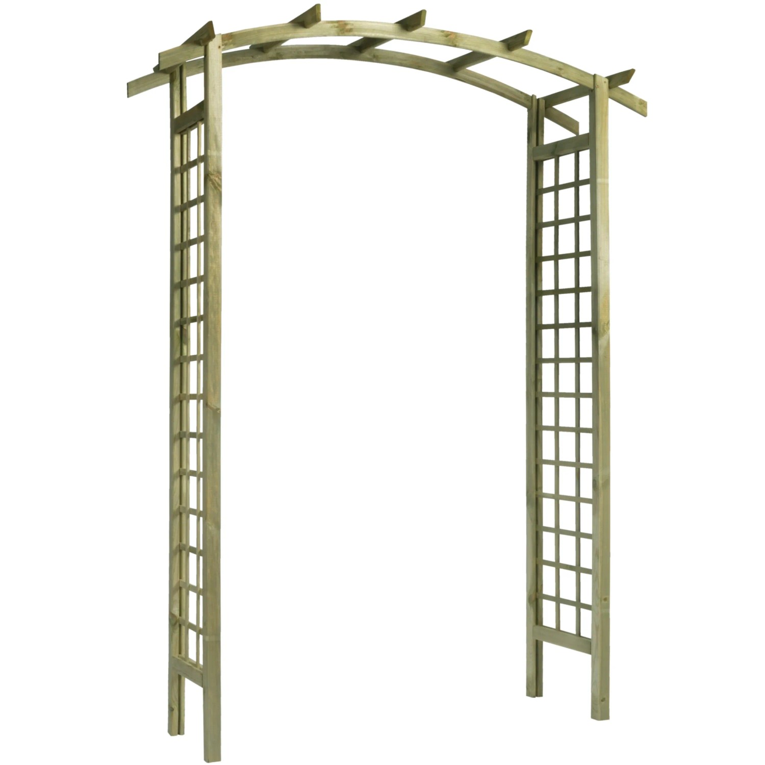Sobex Pergola ogrodowa drewniana Frezja z łukiem 158 x 214 x 58 cm