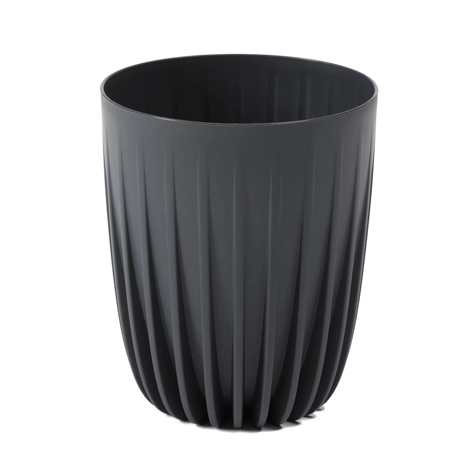 Doniczka Mira recycled antracyt - 14,5 cm