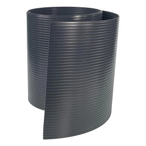 Zrolowana szara mata na ogrodzenie, kategoria: Maty na ogrodzenie.