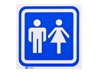 Znak wc damsko-męski