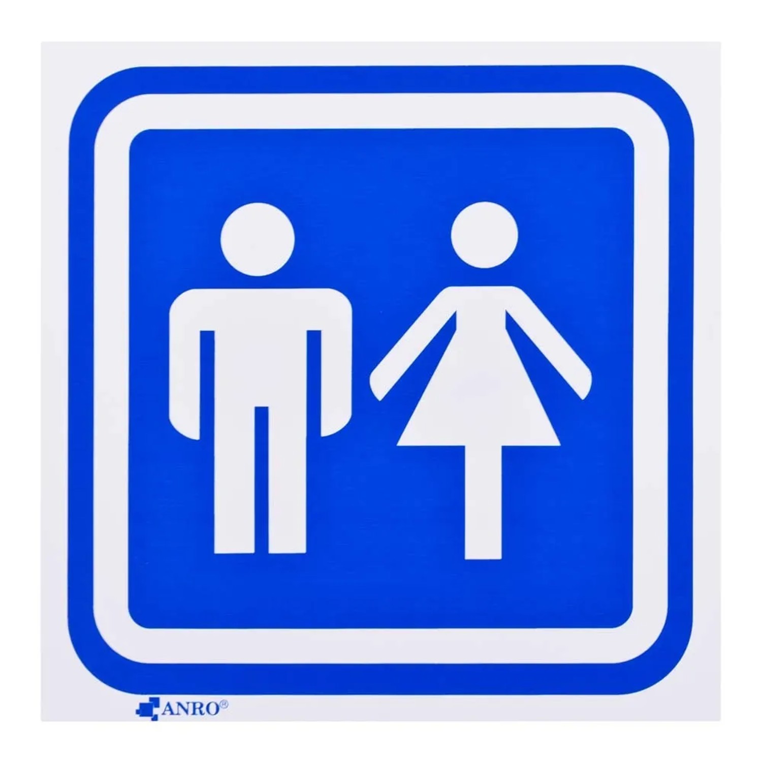 Znak wc damsko-męski