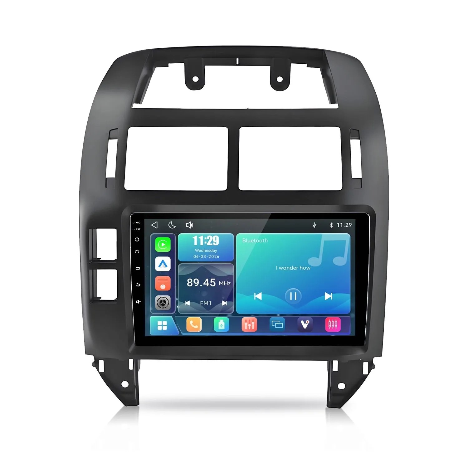 Junsun Radio Samochodowe Do VW Polo 2001-2009 Linux
