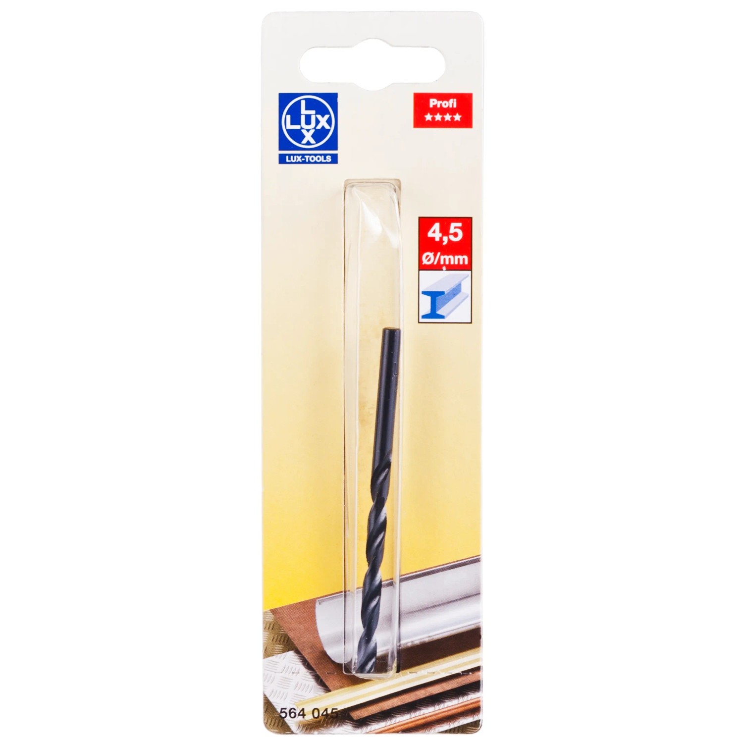 LUX-TOOLS Wiertło do metalu 4,5x80 mm