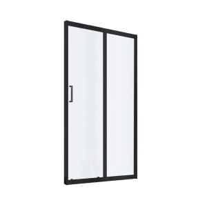 Durasan Drzwi prysznicowe regulowane Hobby Plus 140 czarny