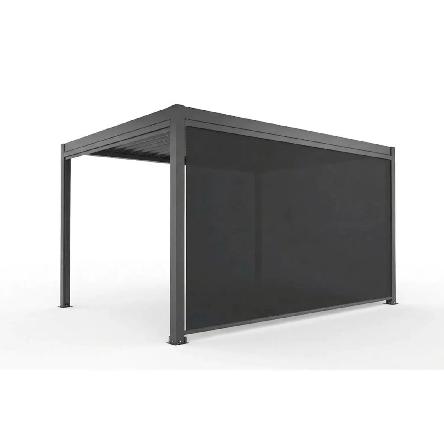 GUTROOF Roleta opuszczana do pergoli Primary Anthracite 4 m