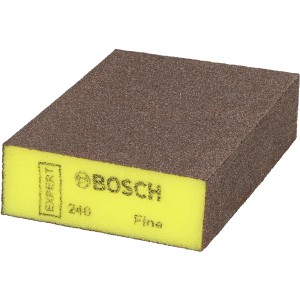 Gąbka ścierna Bosch Expert S471, 69x97x26mm, drobnoziarnista. Materiał ścierny do precyzyjnego szlifowania.