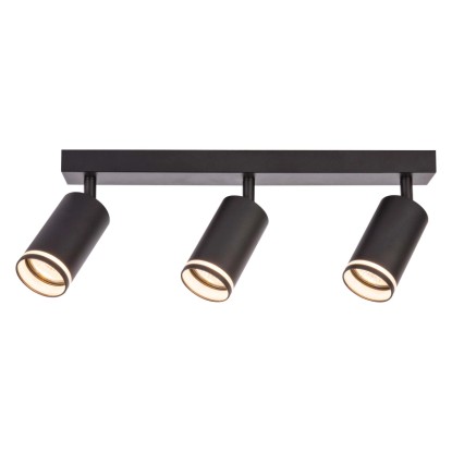 MiLAGRO Listwa Spot Pipe Ring 3xGU10 10W czarna