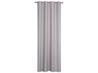 Zasłona PULA na przelotkach 140 cm x 260 cm taupe