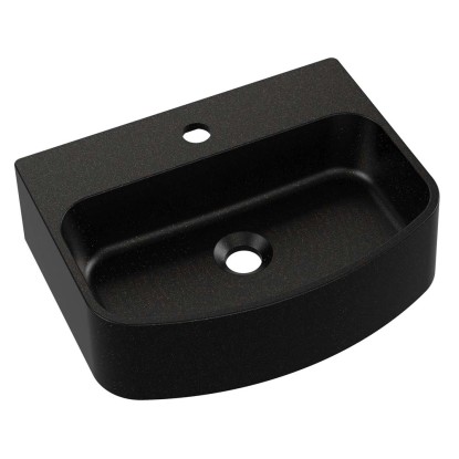 Umywalka MOLAT Granitowa gold black 35 x 45 x 9 cm