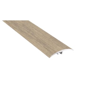 t.b.t. listwa przejściowa, beżowa z strukturą drewna do podłóg.