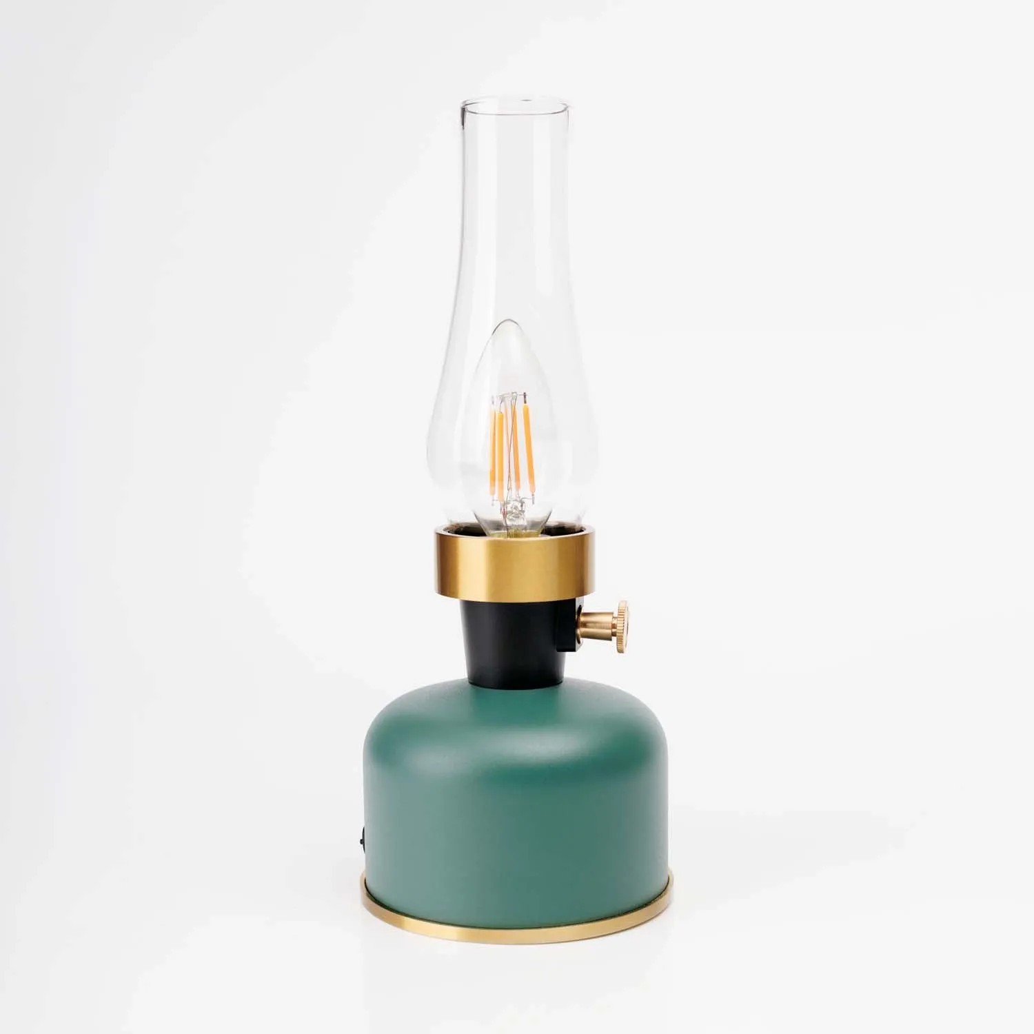 Düwi Lampka ładowalna OLIA E14 2,5W 1800K 20-200lm IP44 zielona