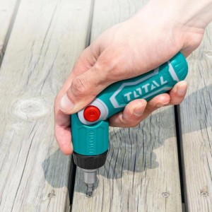 TOTAL Tools Wkrętak przegubowy z grzechotką + zestaw bitów - 13 cz.