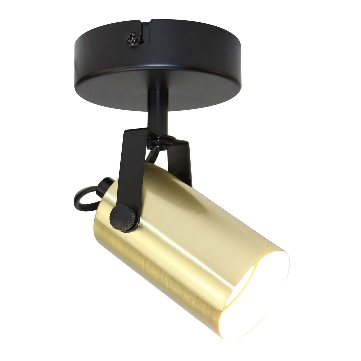 ORO Lampa Spot SIGNA 1xGU10 max. 10W czarno-złota