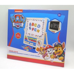 Tablica kredowo-magnetyczna z liczydłem PSI PATROL