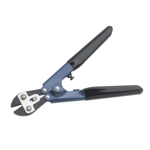 Mini nożyce do prętów LUX Classic 200 mm ze stali narzędziowej z plastikową osłoną dłoni.