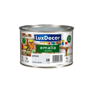 Puszka emalii kolorowej LuxDecor, odcień Wesola Alpaka, do drewna i metalu.