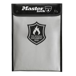 Ognioodporna i wodoodporna torba na dokumenty Master Lock, pojemność 2,8 l.