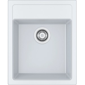 Zlewozmywak granitowy t.b.t., widok z góry.