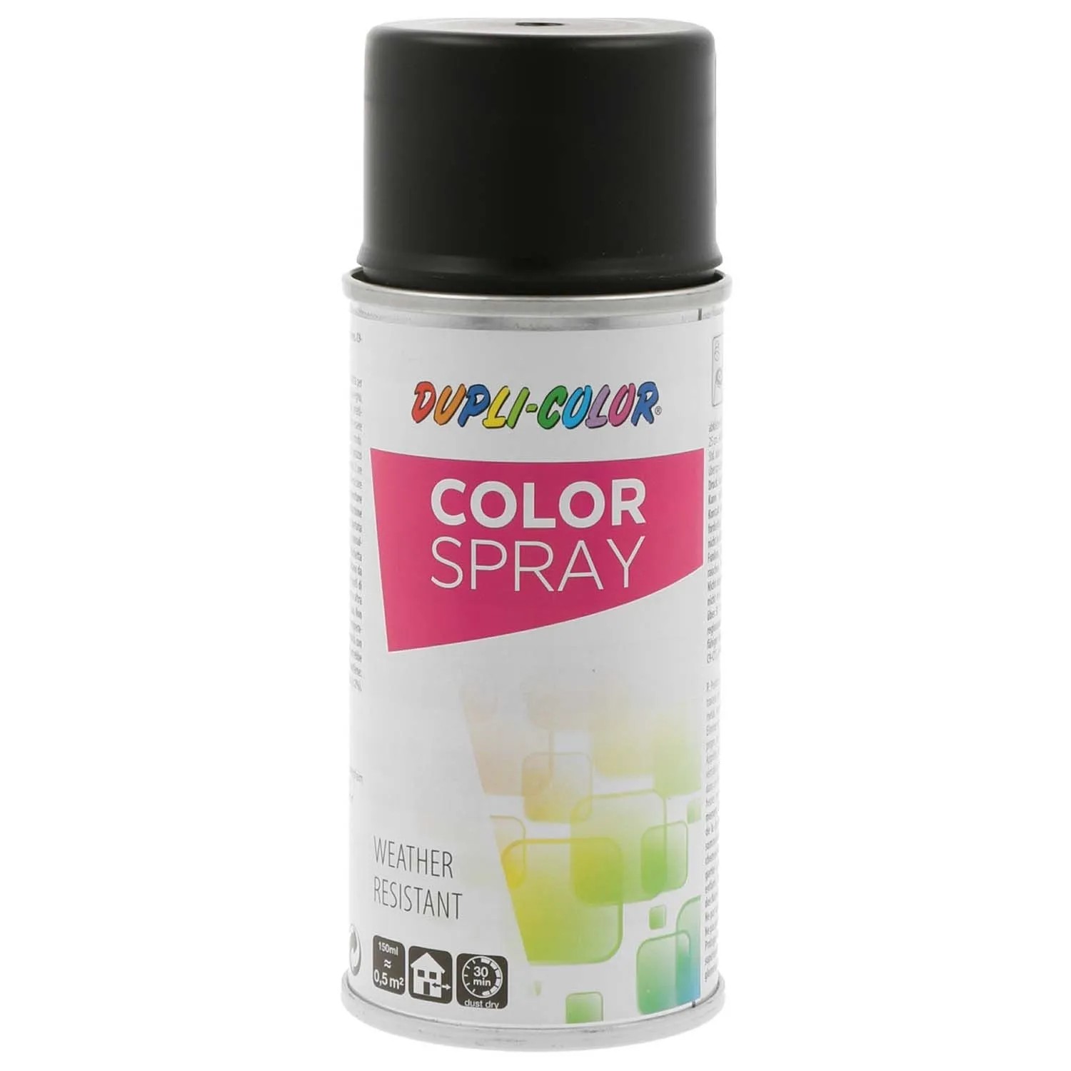 Dupli-Color Lakier ColorSpray czarny matowy 150 ml
