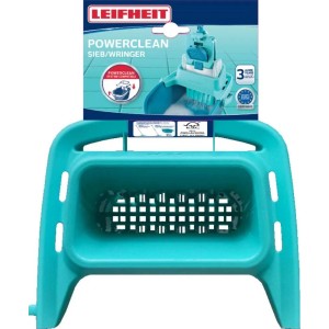 Leifheit Power Clean wyciskacz do mopa do wiadra, turkusowy, łatwy montaż.