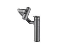 EVG Bateria umywalkowa kuchenna pionowa grafitowa