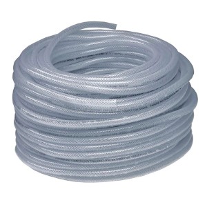 t.b.t. Przezroczysty zwinięty wąż pneumatyczny, akcesorium do sprężarek.