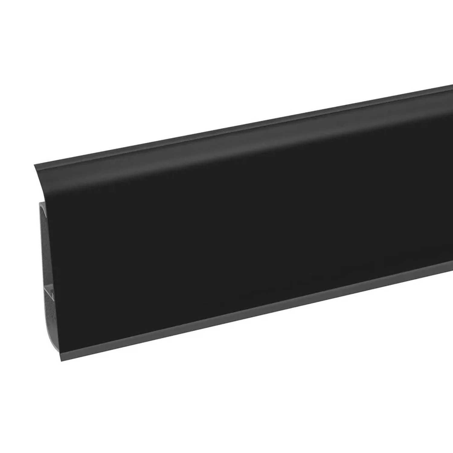 Obir Pvc Cezar Listwa PVC Soft Line Czarny 75x22x2200 kupuj w OBI