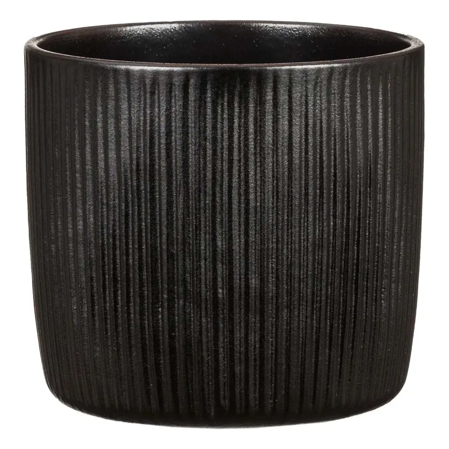 Osłonka Ebano antracyt - śr. 18 cm