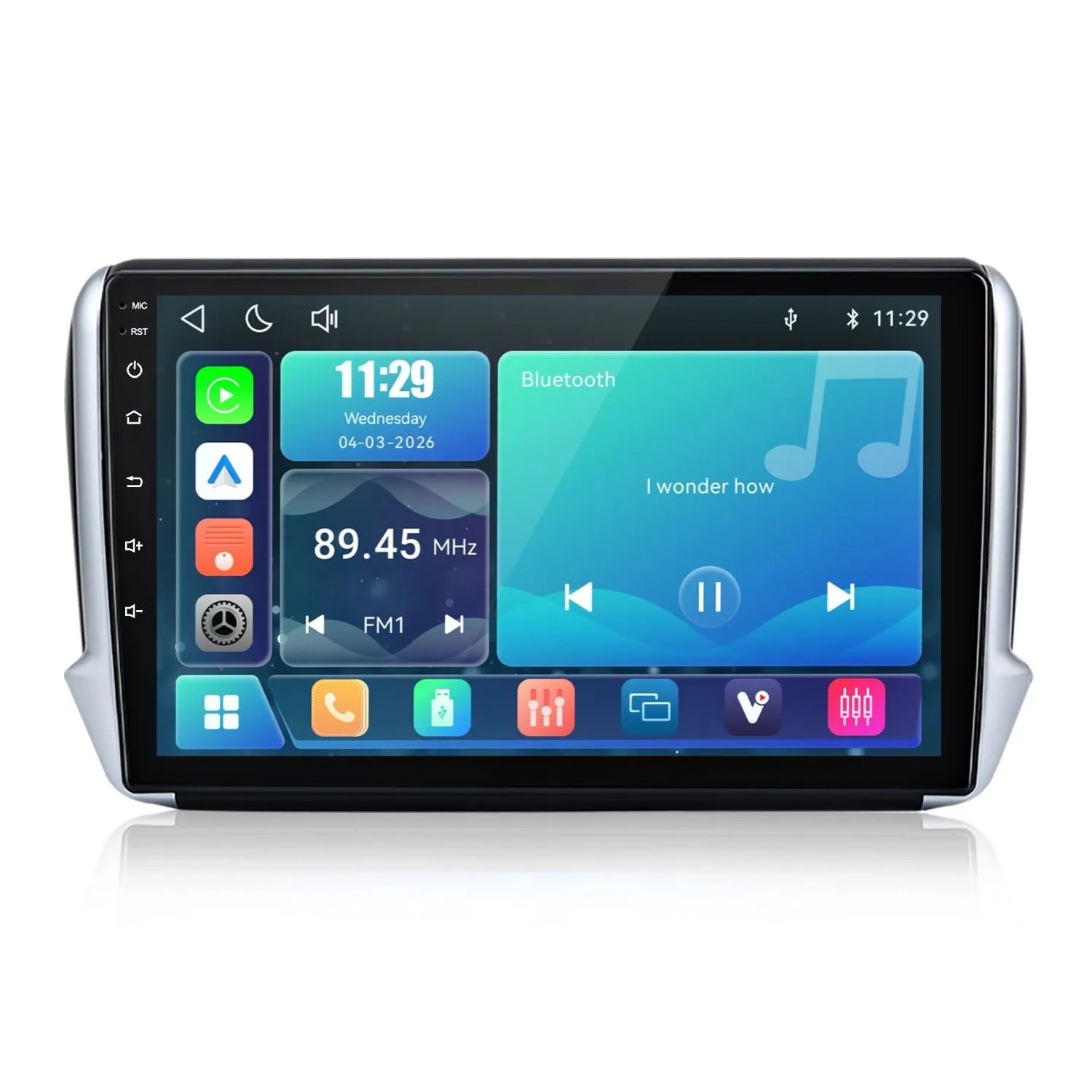 Junsun Radio Samochodowe Do Peugeot 2008 2013-2017 Linux